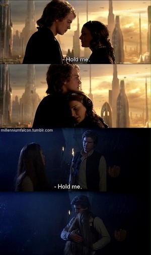 Anakin&Padme/Leia&Han