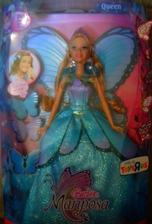 Barbie Mariposa doll the Queen 