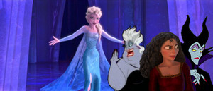  disney characters invasion in Frozen - Uma Aventura Congelante