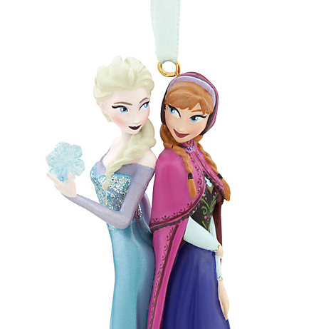  Elsa and Anna Ornament - La Reine des Neiges from Disney Store