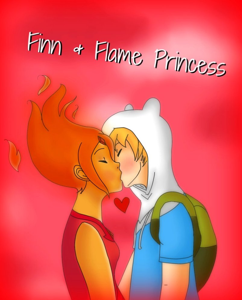 Finn and Flame Princess by Nintenderp23 on DeviantArt
