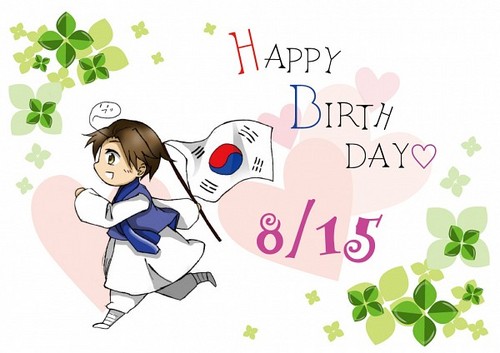 Happy Birthday South Korea!~ <3