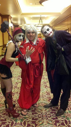  Inuyasha Crossover Meeting Joker And Harley