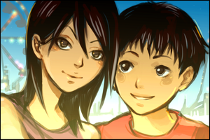  Koyuki and Maho fanart