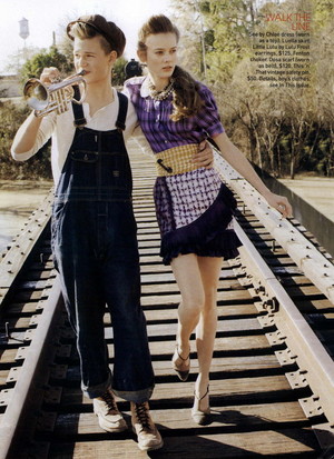  Magazine scans: Teen Vogue (April 2009)