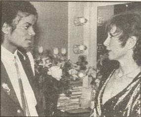  Michael Backstage With Shirley MacClaine