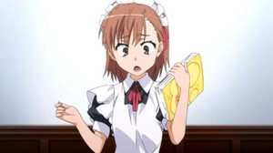  Misaka the maid :)