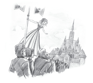  Official Nữ hoàng băng giá Illustration