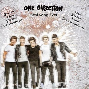 One Direction Best Song Ever Cover Design