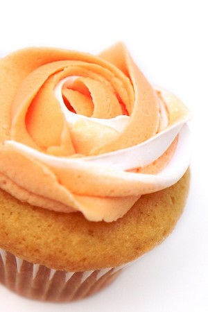  jeruk, orange cupcake ♥