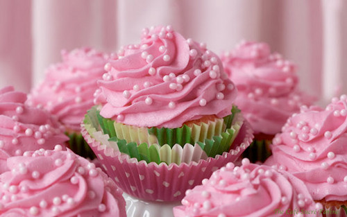  màu hồng, hồng cupcake