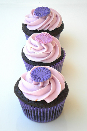  Purple カップケーキ ♥