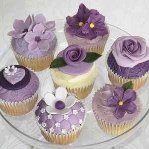  Purple 纸杯蛋糕 ♥