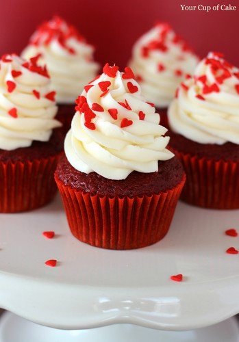  Red koekje, cupcake