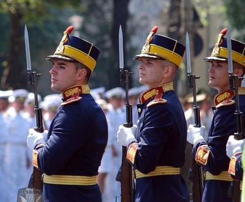  Romanian military men Special Guards