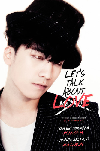  SEUNGRI một giây MINI ALBUM [LET'S TALK ABOUT LOVE] 3rd Teaser