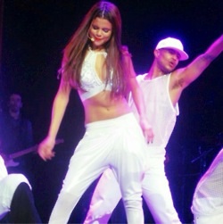  Selena performing on tour in Edmonton (August 17)