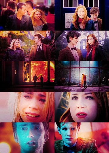  The Doctor and Rose/The Doctor and Amy ♥