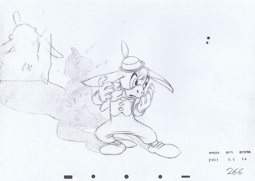 Walt Disney Sketches - Lampwick