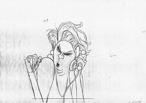  Walt डिज़्नी Sketches - Madame Medusa