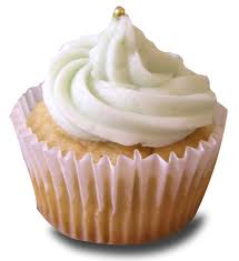  White cupcake
