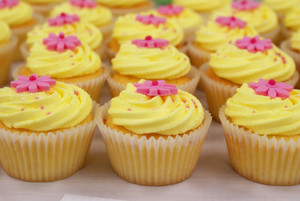  Yellow カップケーキ ♥