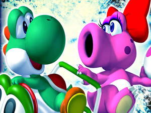  Yoshi and Birdo Mario Kart Double Dash