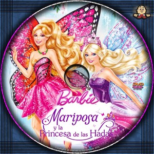  바비 인형 mariposa & the fairy princess dvd latino