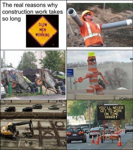  why construction work takes so long