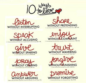 10 Ways To Love