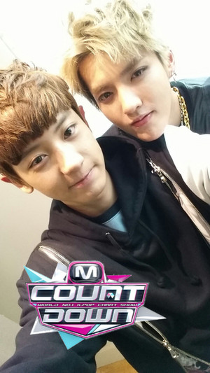  130905 MNET M!Countdown's Twitter Update with এক্সো