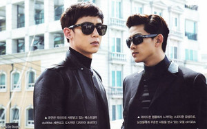  2PM's Nichkhun & Taecyeon Are Men In Black!