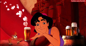 Aladdin Beer Drunk Abu (@ParisPic)