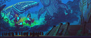  Atlantis The 迷失 Empire Concept Art
