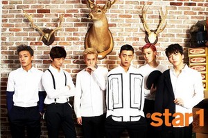  B.A.P in Vol. 18 (September 2013) of Star1 Magazine