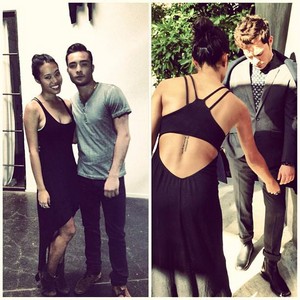  BTS moment styling Ed Westwick for @augustman magazine sejak @christianrios