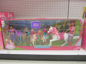  Barbie and her sisters in a poney tale