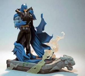  Batman & Catwoman - baciare Statue