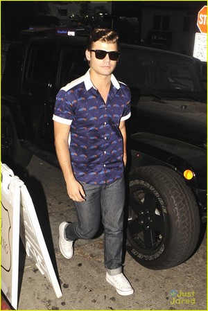  kasteel, chateau Marmont on Wednesday night (July 10) in West Hollywood, Calif