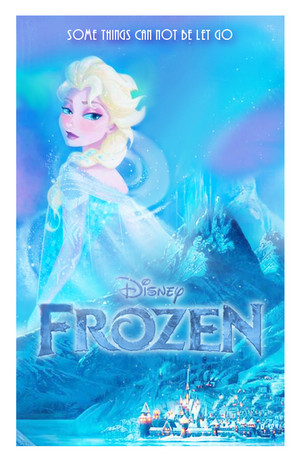  ফ্রোজেন Elsa Poster (Fan made)