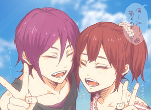 Free!(Rin and Gou)