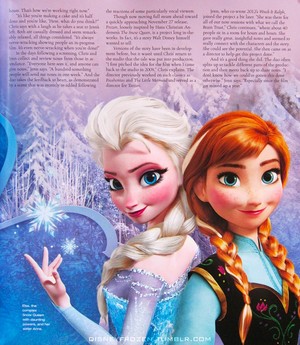  アナと雪の女王 D23 Magazine