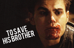 He just sacrificed everything to save his brother.