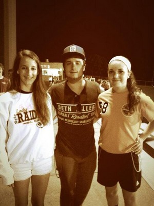  Josh at a Ryle Fußball game. [09.03.13]