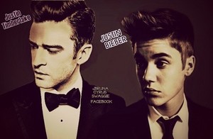 Justin Timberlake & Justin Bieber Suit & Tie