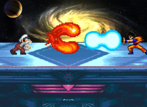  Mario vs Goku (Beam Clash)