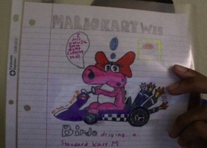  My Mario Kart Wii Drawings