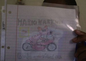  My Mario Kart Wii Drawings