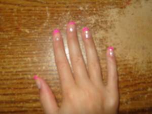  pink French Tips