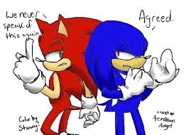  Sonic and Knux re-colored